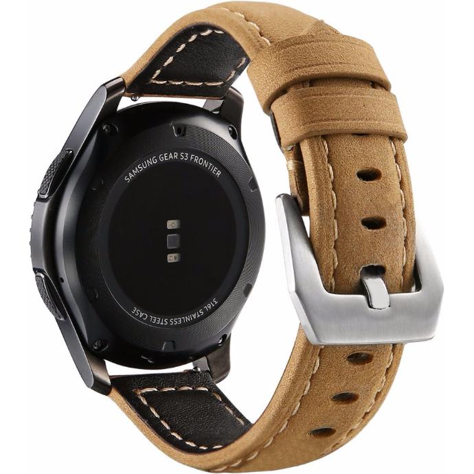 Thumbnail - Strap-it Lederarmband (Leder, Xiaomi Mi Watch), Uhrenarmband, Braun