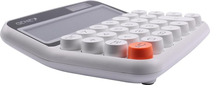 Actual product image Genie Desktop calculator 612W white (Solar cells, Batteries)