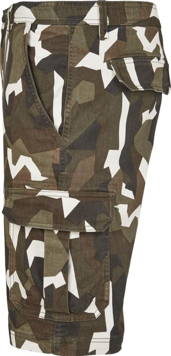 Image du produit Urban Classics Geometric Camo Stretch Twill Cargo Shorts (30)