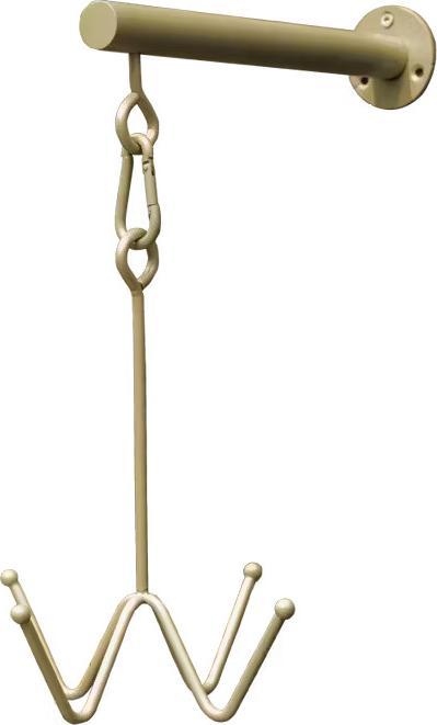 Actual product image Grooming Deluxe 4-branched wall-mounted saddle rack