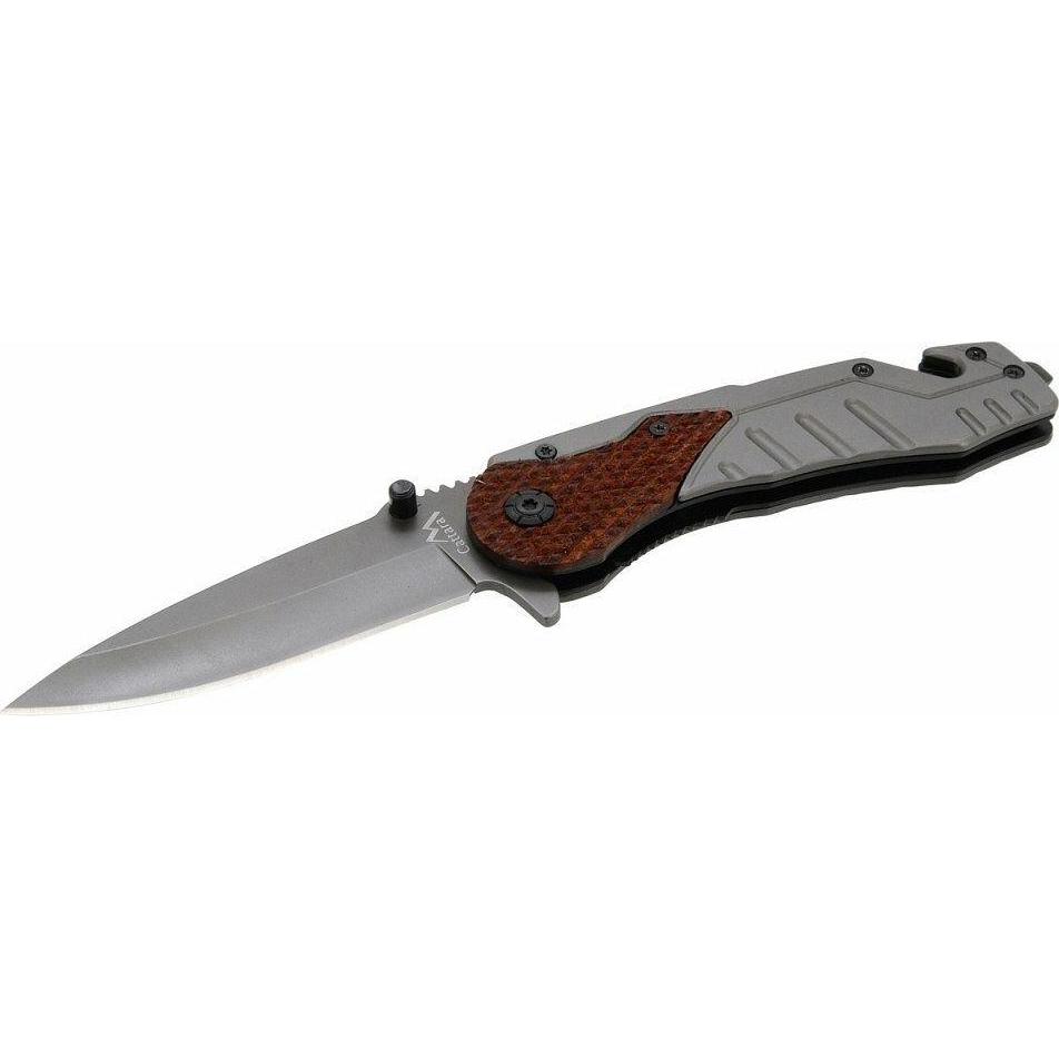 Cattara, Mehrzweckmesser, Klappmesser WOOD mit Sicherung 21cm