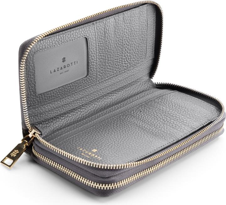 Produktbild Lazarotti Bologna Leather Geldbörse RFID Schutz Leder 20 cm