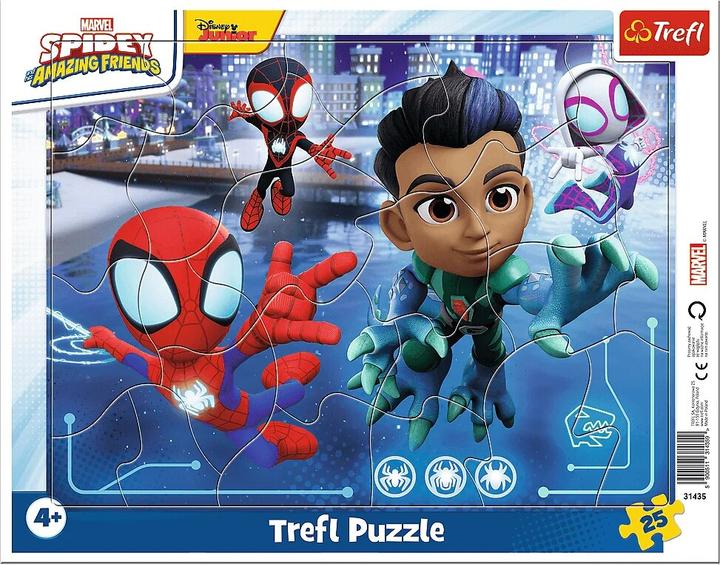 Immagine prodotto Trefl Rahmen-Puzzle 25 Teile – Spiderman (25 pezzi)