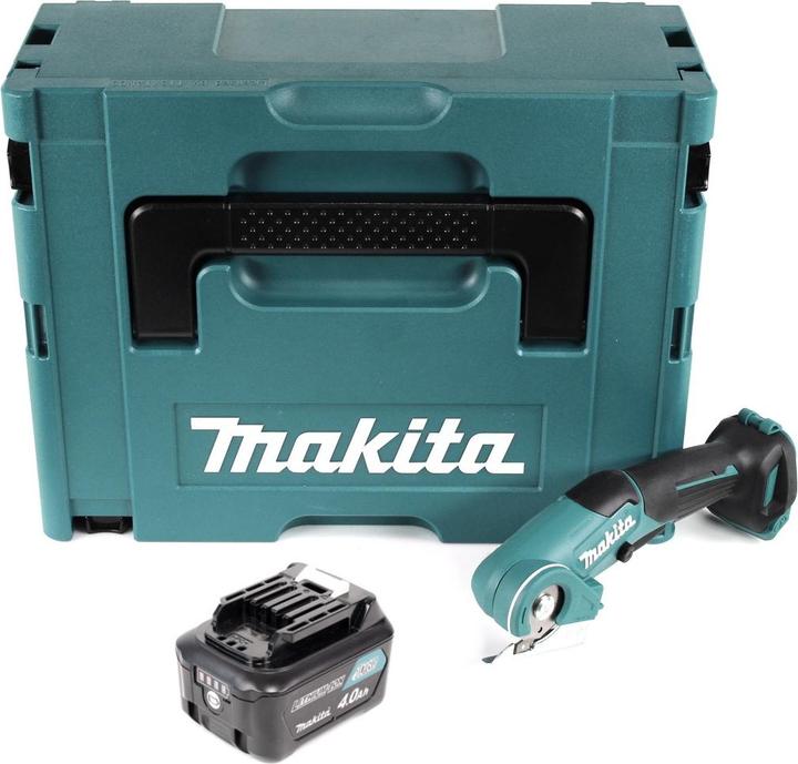Produktbild Makita CP 100 DM1J Akku Universalschere 10,8V Multi Cutter im Makpac + 1x 4,0Ah Akku - ohne