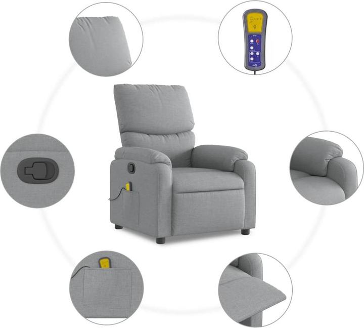 Actual product image VidaXL Massage-Relaxsessel