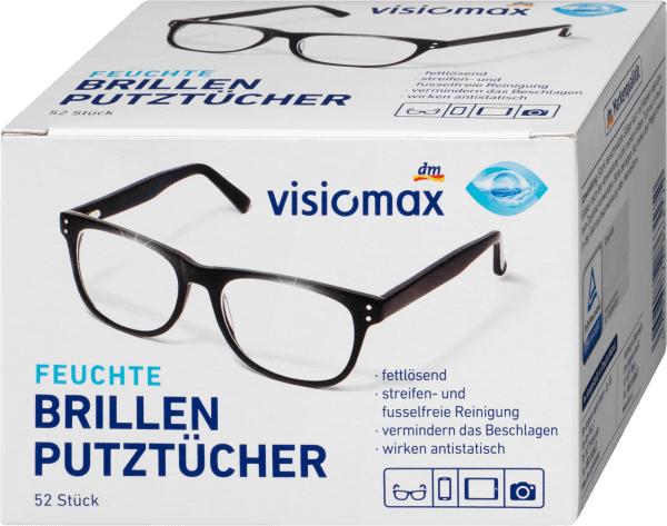 Produktbild dm Visiomax Brillenputztücher