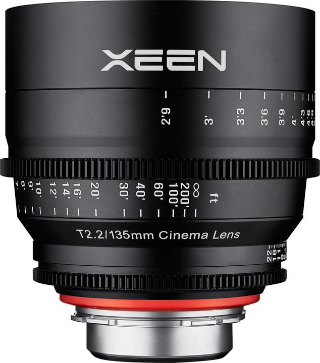 Actual product image Samyang XEEN 135mm T2.2 FF Cine Canon (Canon EF, APS-C / DX)
