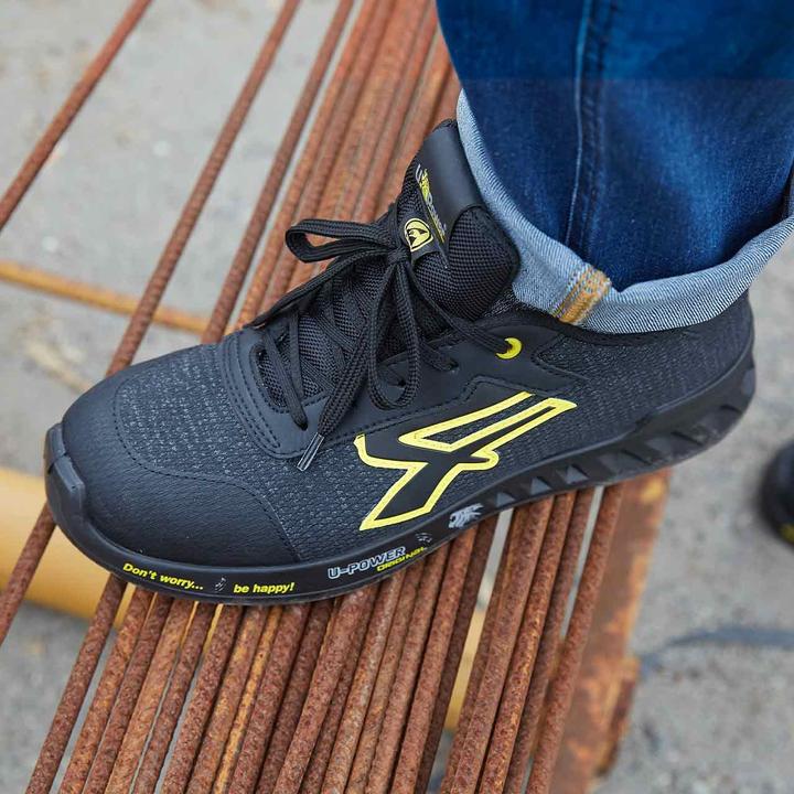 Produktbild Upower Sicherheitshalbschuh FRANK ESD S1P SRC Grösse 42 (S1P, 42)