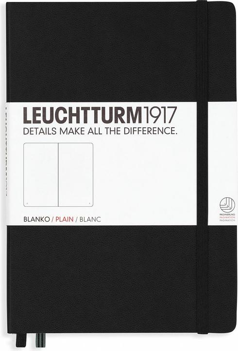 Produktbild Leuchtturm1917 Notizbuch (A5, Blanko, Harter Einband)