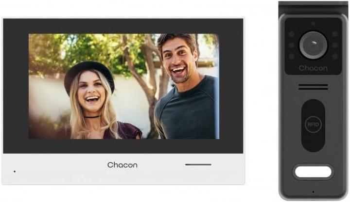 Produktbild Chacon 2-Draht-Videofon mit 7-Zoll-Touchscreen, RFID-Entriegelung und Zweiwegkommunikation