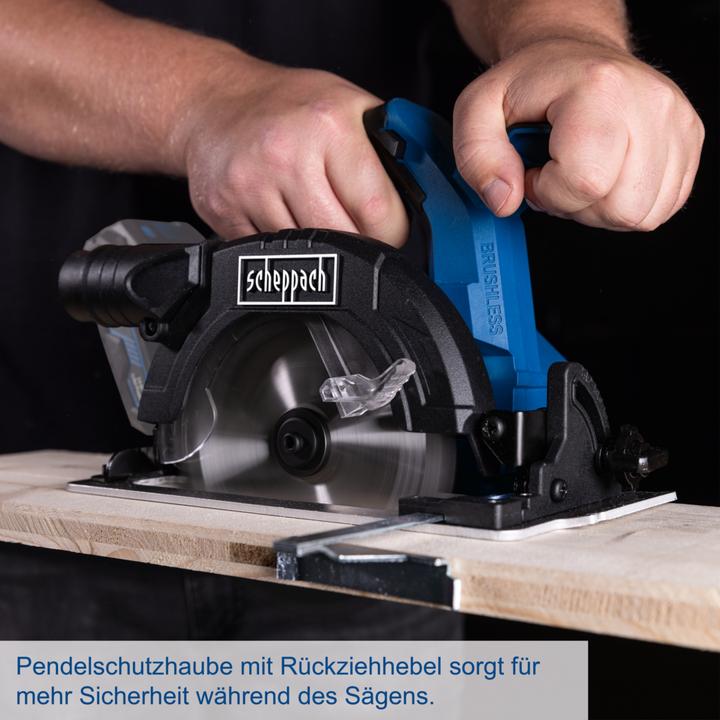 Produktbild Scheppach Akku-Handkreissäge BC-HCS165-X (DIY)