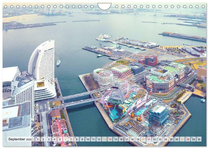 Immagine prodotto Japan - Tokio, Yokohama, Nagasaki (Wandkalender 2025 DIN A4 quer), Monatskalender (A4)