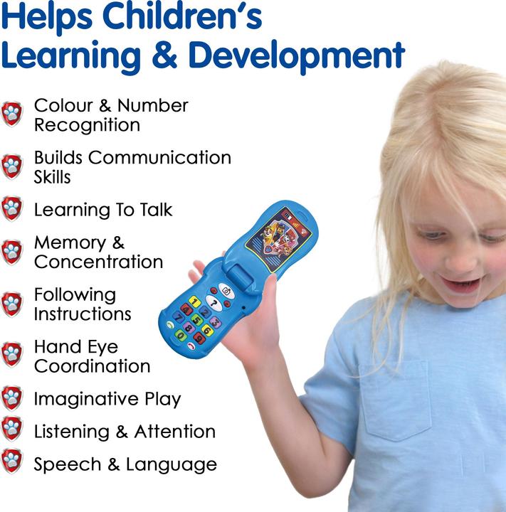 Actual product image Paw Patrol - Flip Phone DK SE NO FI (PAW054L)