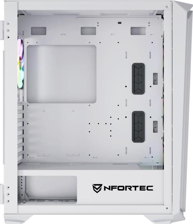 Actual product image Nfortec NF-CS-KRATERX-W (ITX, ATX, mATX)