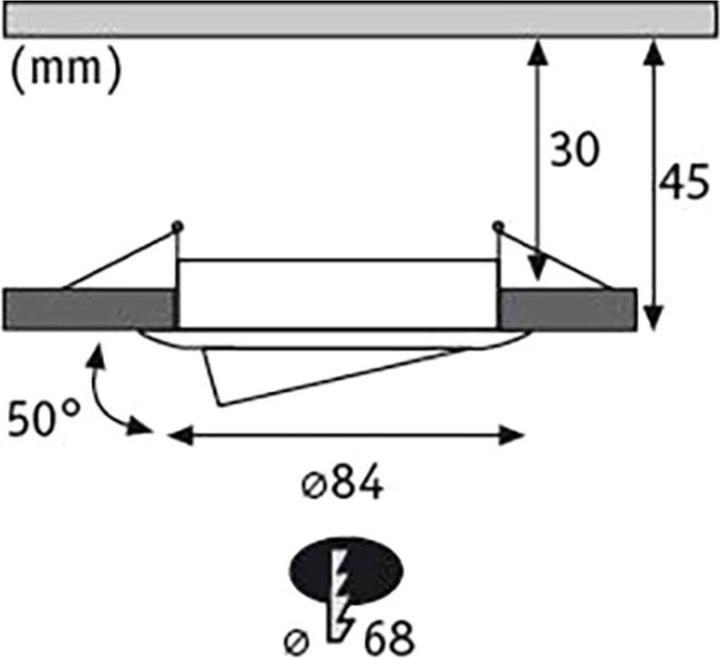 Produktbild Paulmann Einbauleuchte Nova Plus Set (425 lm)