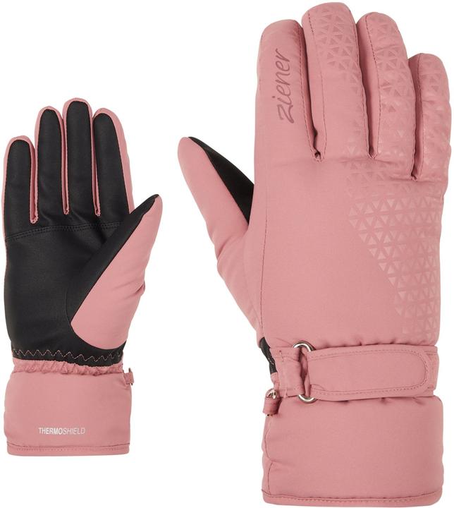 Actual product image Ziener Alpine ladies ski gloves KISAR AS pink - 8 (8)