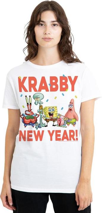 Image du produit Spongebob Squarepants - T-shirt KRABBY NEW YEAR - Adulte (M)