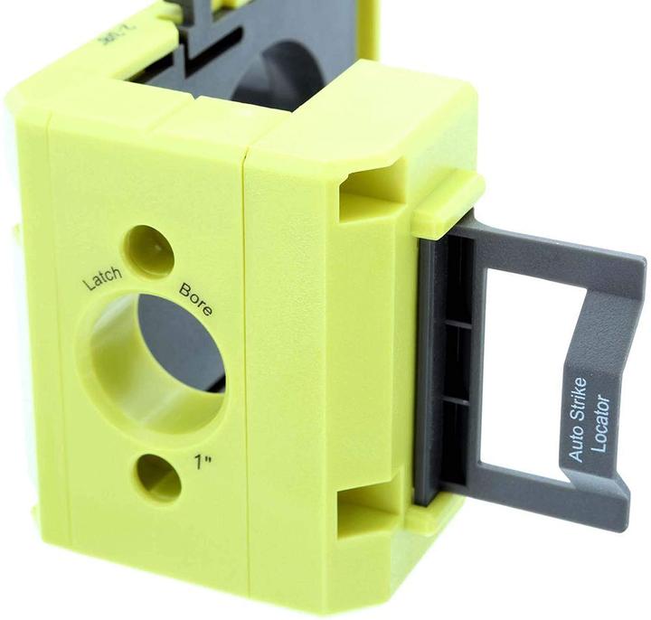 Actual product image Ryobi Wood and metal door deadbolt - installation kit