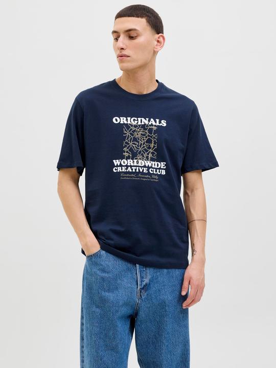 Actual product image Jack & Jones Gedruckt Rundhalsausschnitt T-shirt T-shirt (XS)