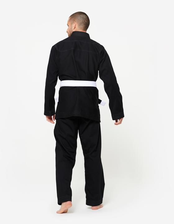 Produktbild Outshock Kimono Brasilianisches Jiu-Jitsu 450 g/m² - schwarz (188)