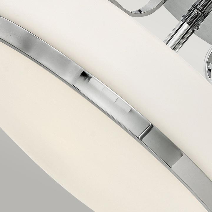 Actual product image Elstead Lighting Harper ceiling light E27 triple 25cm Medium Polished chrome (2500 lm, E27)