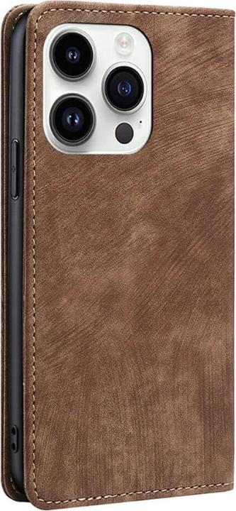 Produktbild Cover-Discount iPhone 15 Pro Max - Hülle mit RFID Blocker braun (Apple iPhone 15 Pro Max)