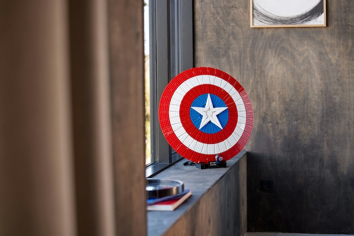 Produktbild LEGO Captain Americas Schild (76262, LEGO Marvel)