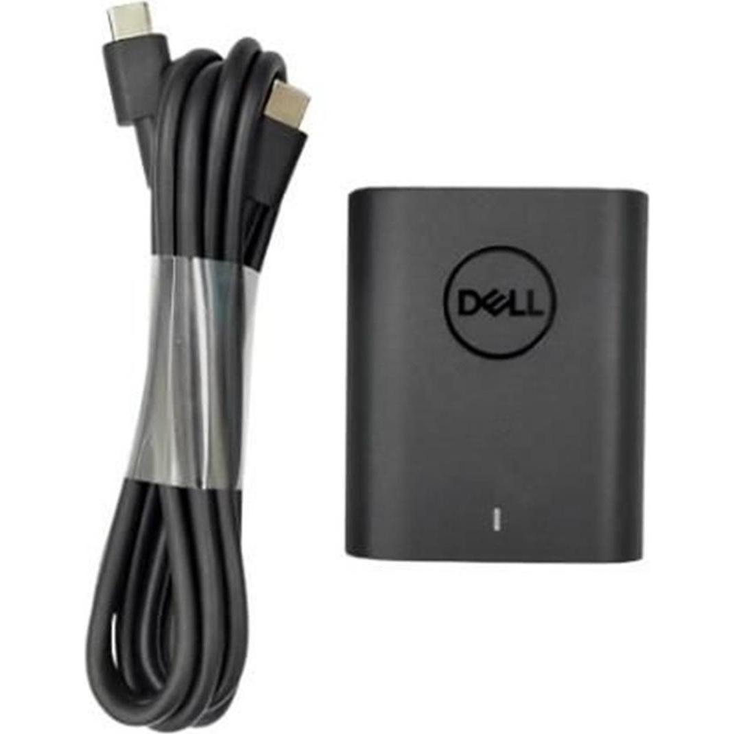 Dell AC Adapter 60w Black (60 W), Notebook Netzteil, Schwarz