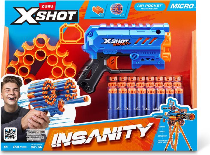 Produktbild Zuru X-Shot Insanity Micro (24 Darts)