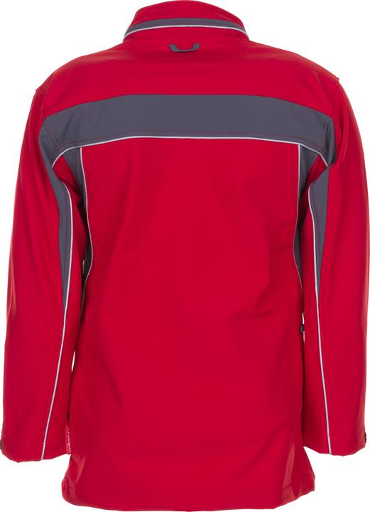 Actual product image Planam Plaline work jacket softshell jacket red slate size S (S)