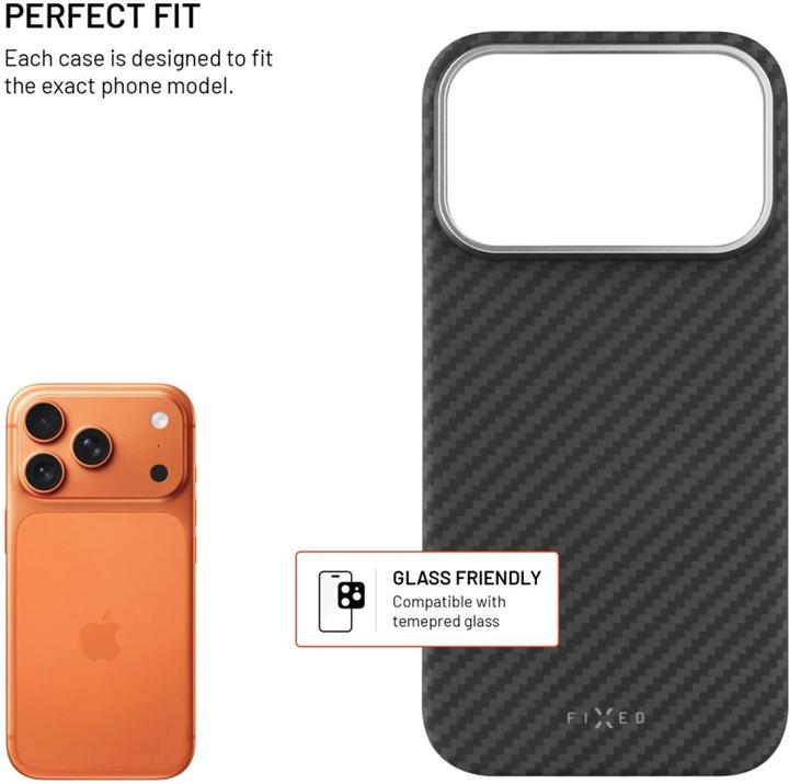 Immagine prodotto Fixed MagVelar per Apple iPhone 17 Pro, nero (Apple iPhone 17 Pro)
