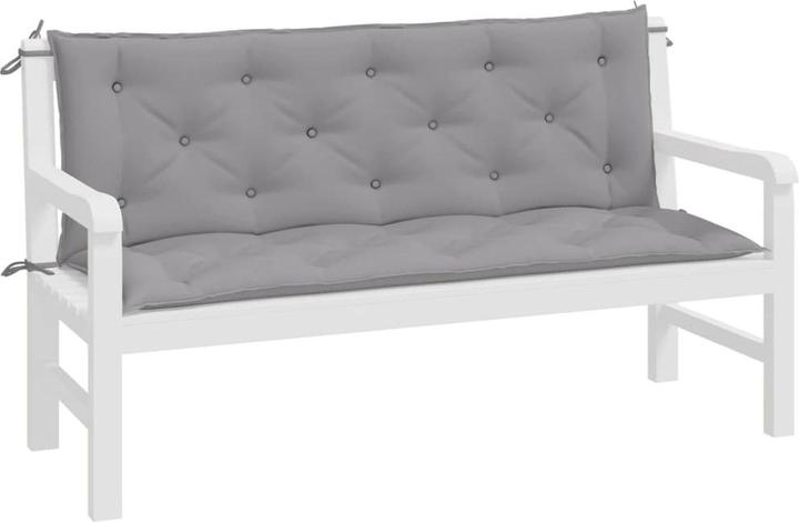 Actual product image vidaXL Garden bench cushions 2 pcs. O x ford fabric (150 x 50 x 7 cm)