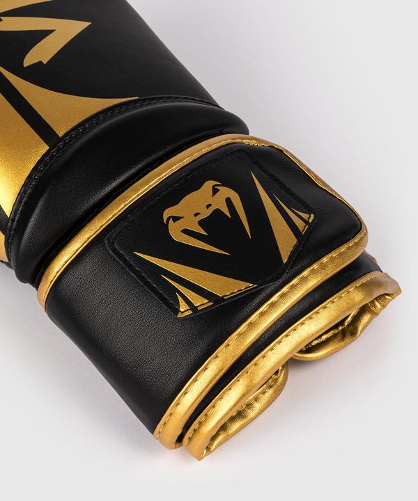 Produktbild Venum Boxhandschuhe Challenger 2.5 Schwarz/Gold (14 OZ, One Size)
