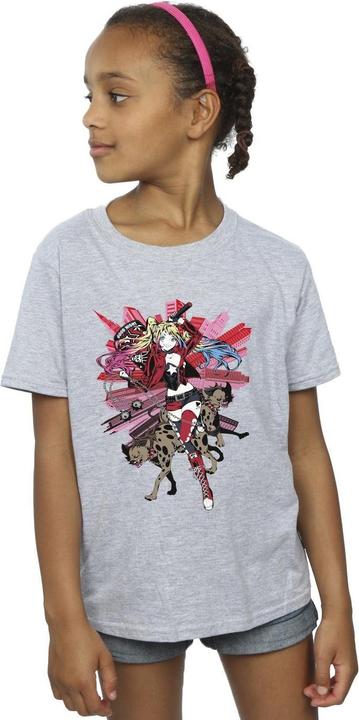 Produktbild Harley Quinn Hyenas TShirt Mädchen (152, 158)