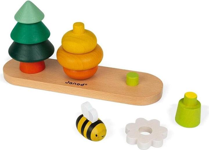 Actual product image Janod Stacking toys forest