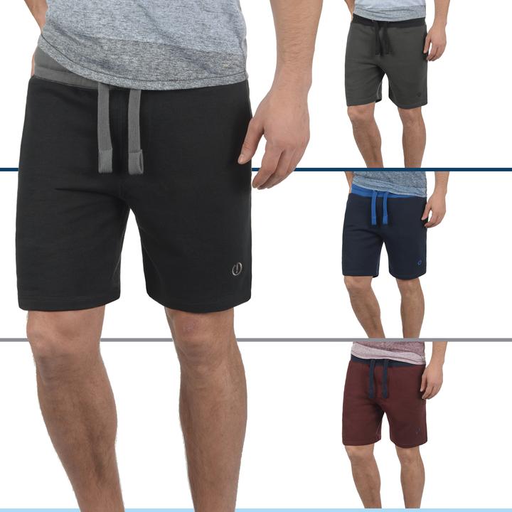 Immagine prodotto Solid Benni Pantaloncini Felpa Shorts Pantaloni Corti Da Uomo (XL)