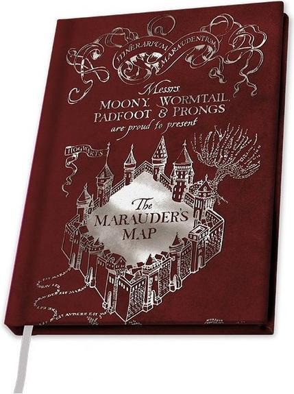 Image du produit ABYstyle Harry Potter: Marauders Map (A5, Couverture rigide)