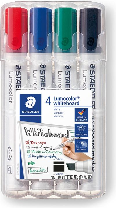 Image du produit Staedtler Lumocolor 351 (Multicolore, 2 mm, 4 x)