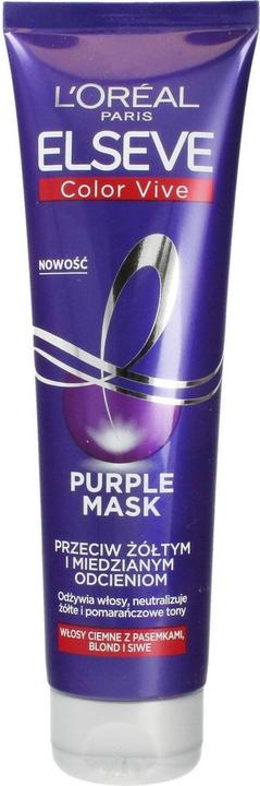 Produktbild L'Oréal Paris L'Oréal Elseve Coloring Hair Mask Purple 150ml (150 ml)
