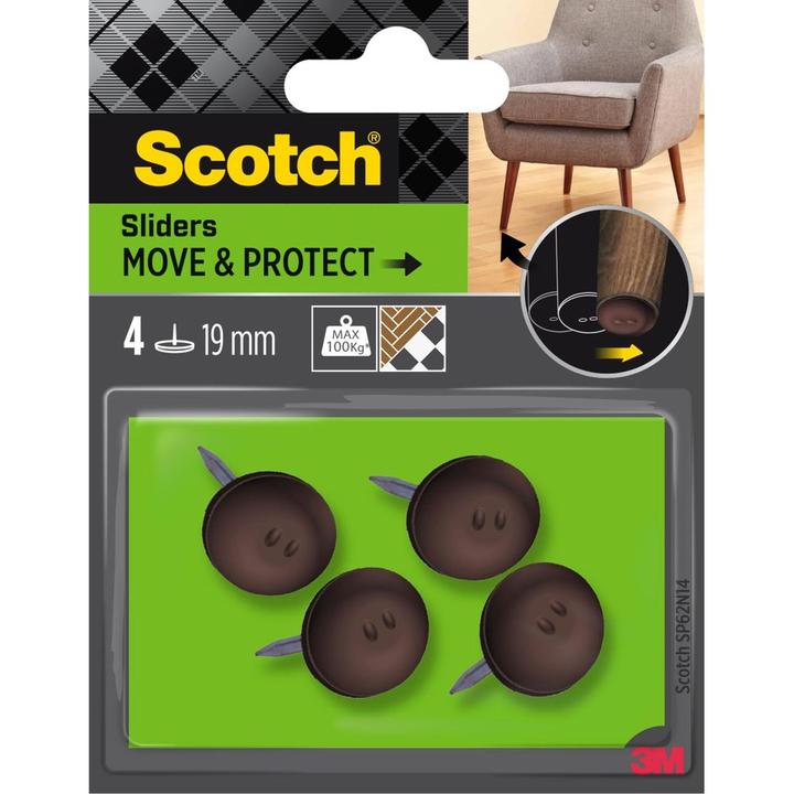 Actual product image Scotch Chair leg ladder (Gliding nail, 4 Piece)