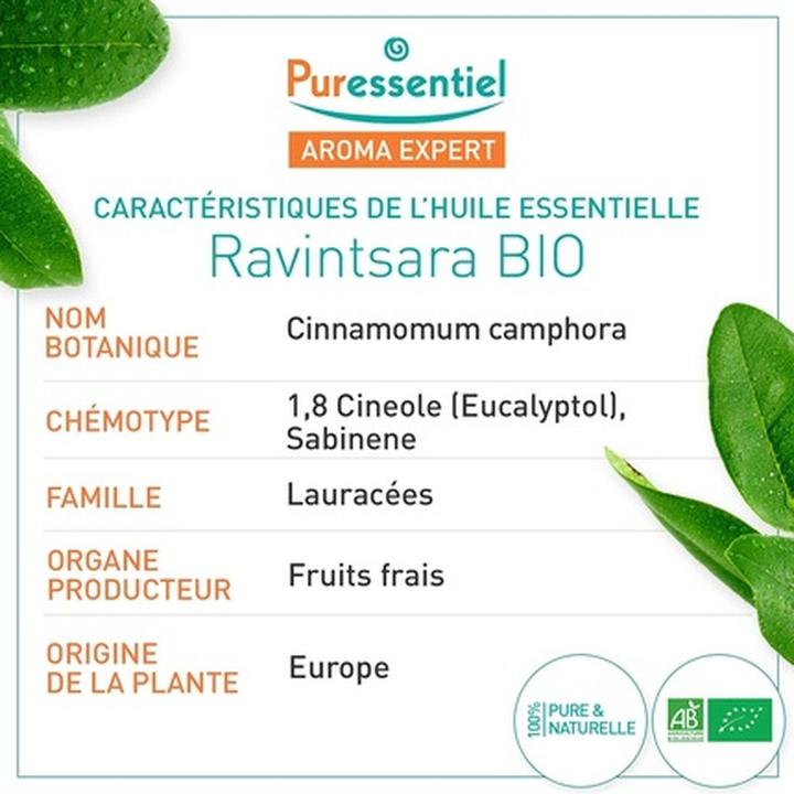 Produktbild Puressentiel Ravintsara Ätherisches Öl Bio