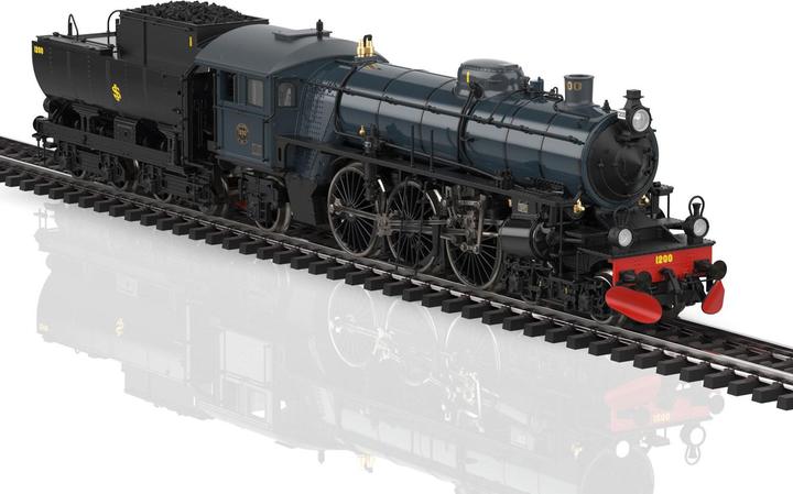 Image du produit Märklin 39490 H0 Locomotive à vapeur Litt F 1200 de la SJ (Piste H0)