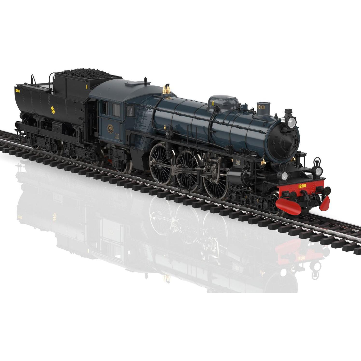 Märklin 39490 H0 Dampflok Litt F 1200 der SJ (Spur H0)
