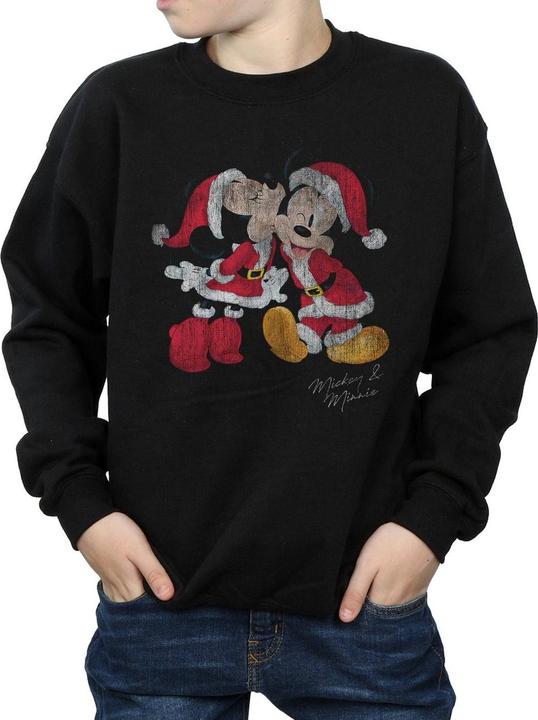 Produktbild Disney Mickey And Minnie Christmas Kiss Sweatshirt Jungen (128)