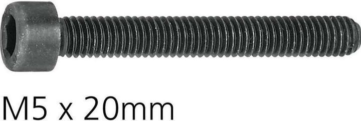 BRW Vis à tête cylindrique M5 x 20 paquet de 25 pces (25 Vis par pièce)