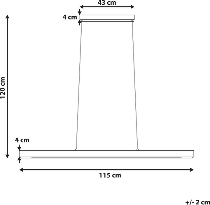 Produktbild Beliani Stewarts (3600 lm)