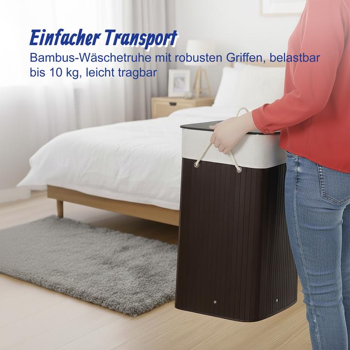 Actual product image Relaxdays laundry bin (80 l)