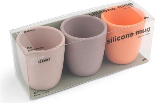 Actual product image Done by Deer Silikon 3er Becherset