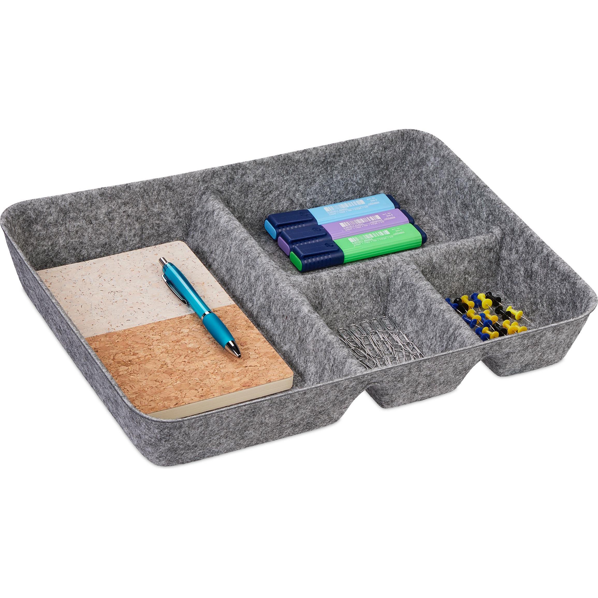 Relaxdays, Schreibtisch Accessoire, Schubladenorganizer