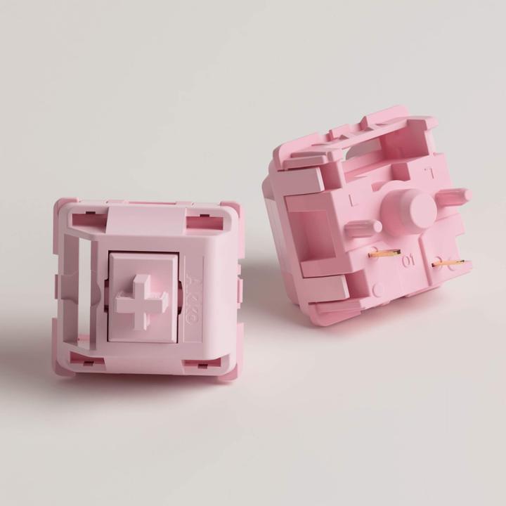 Actual product image Akko Stellar Rose Switches, linear, 45 pieces